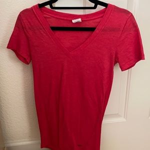 VS Pink Red tee